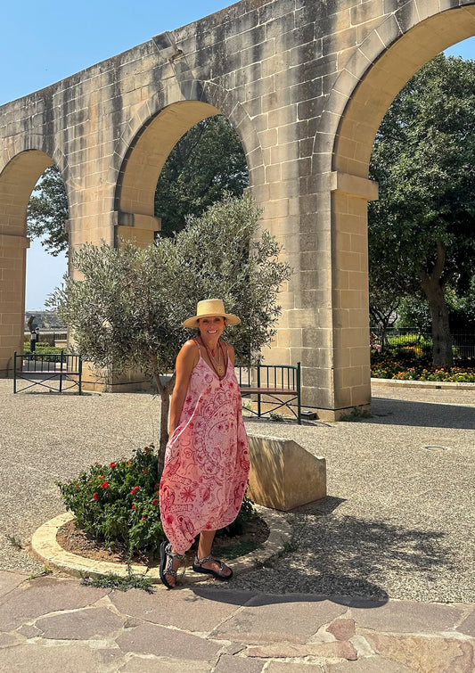 Blooming Pink Jumpsuit