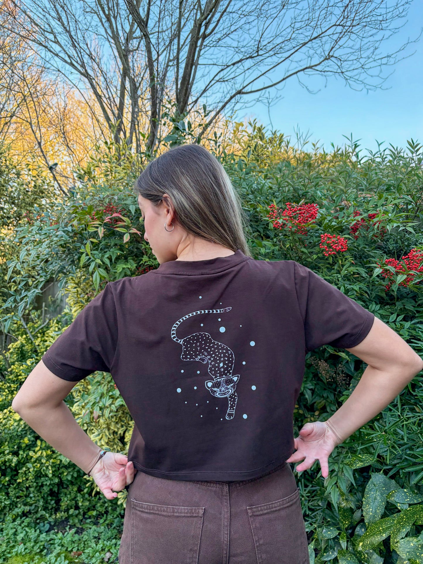 Rita Leopard Crop Top