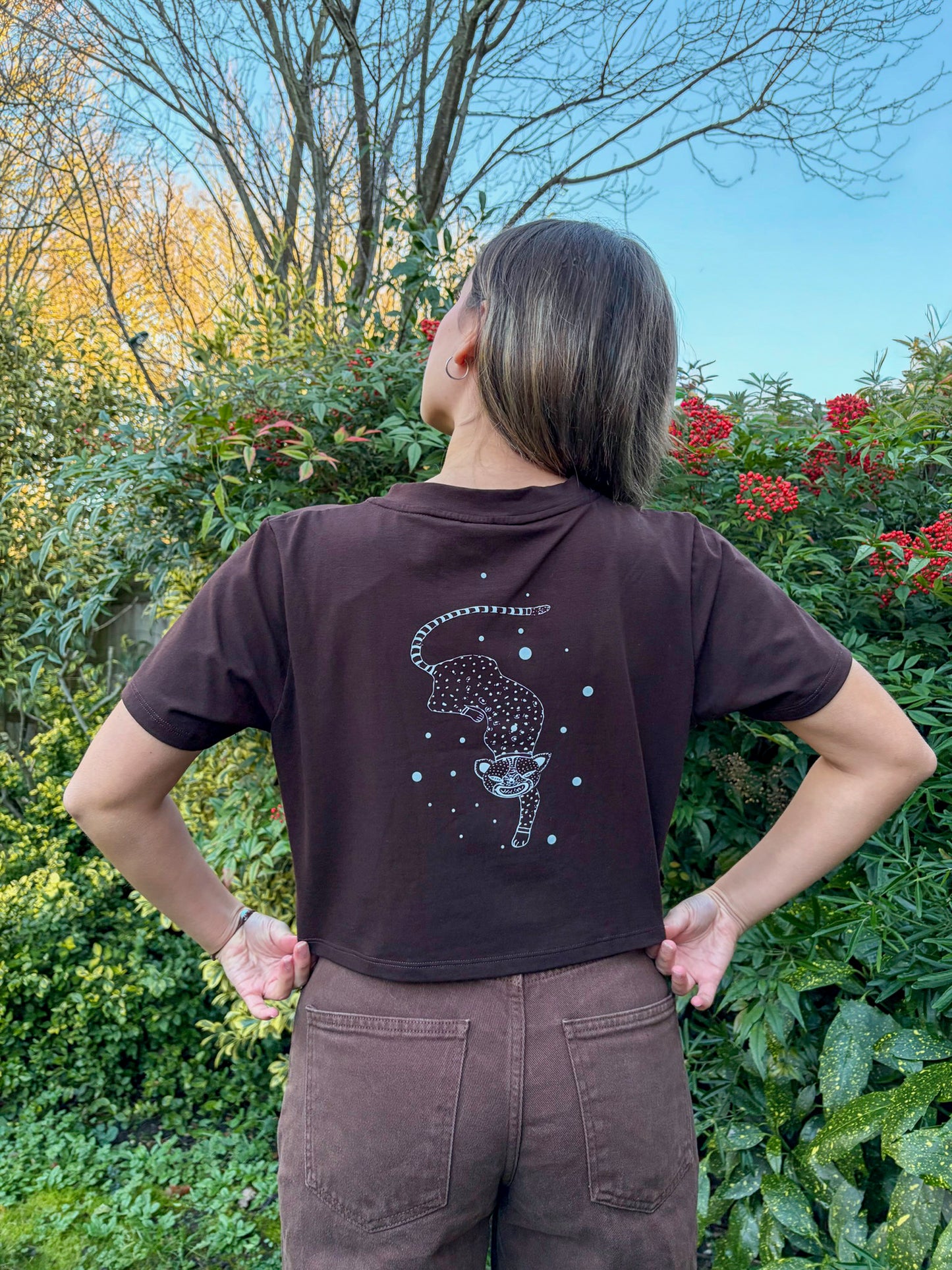 Rita Leopard Crop Top