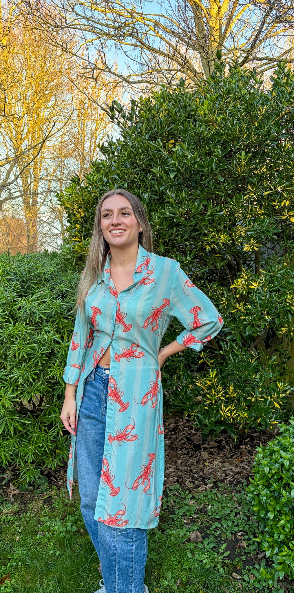 Bajo el Mar Shirt Dress