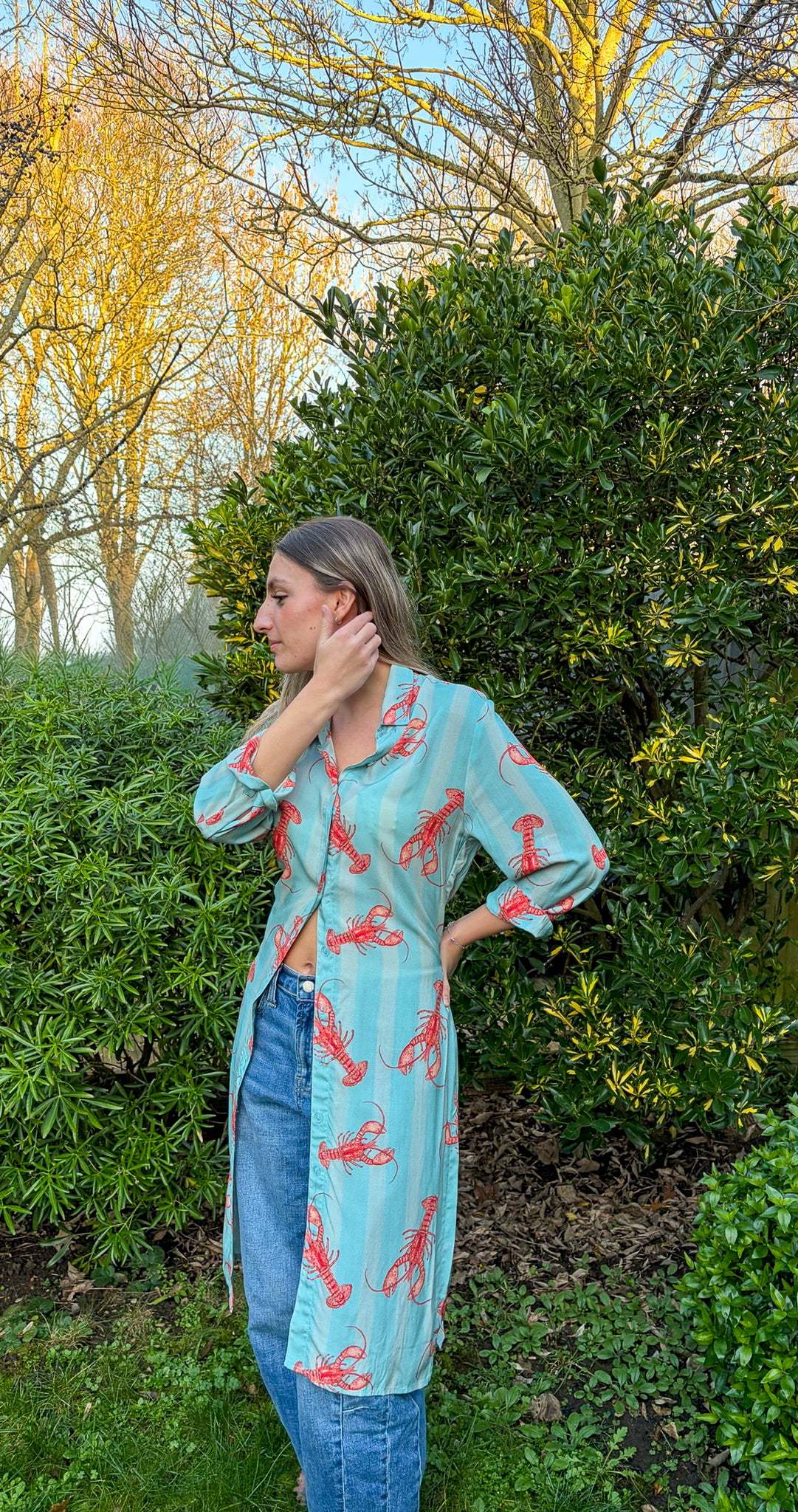 Bajo el Mar Shirt Dress