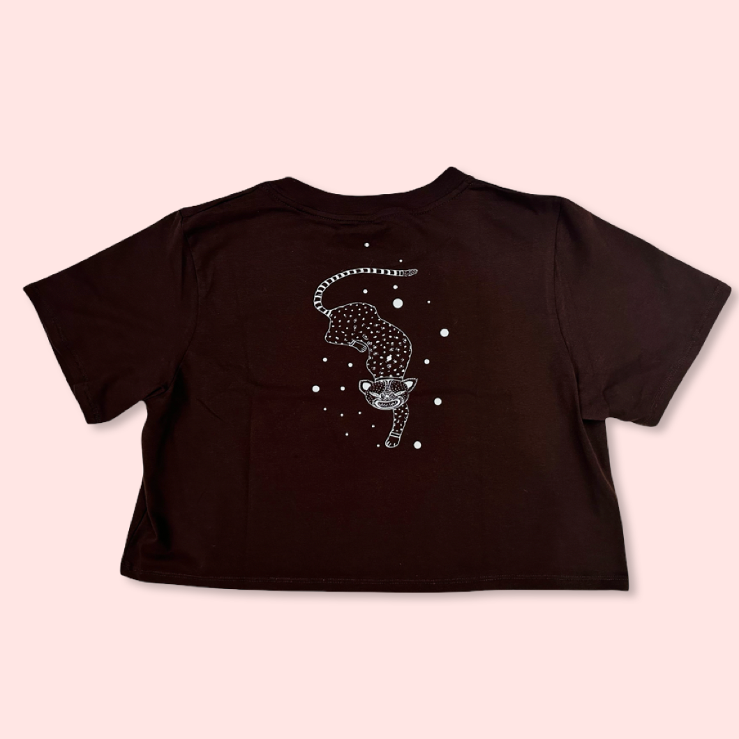 Rita Leopard Crop Top