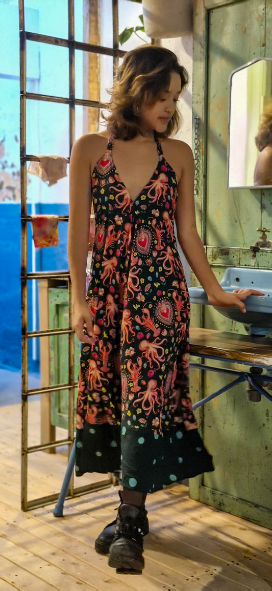 Tentáculos en Flor Dress